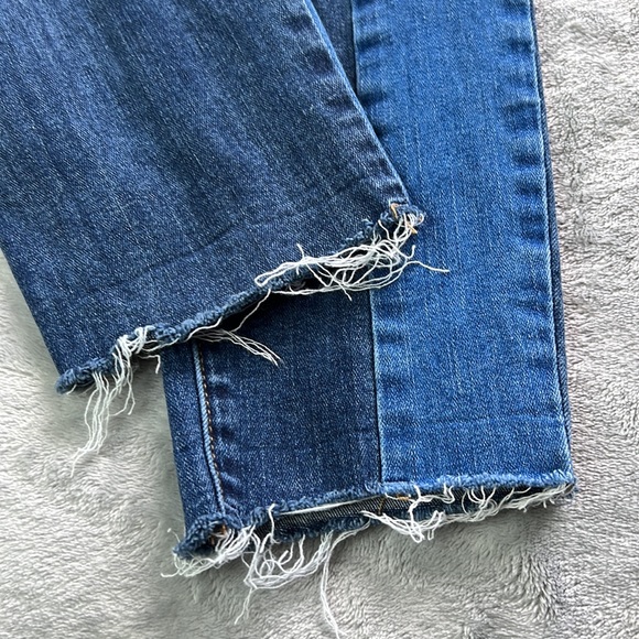 🎯PacSun Two Panel Hi-Rise Ankle Jegging Blue Size 28 - Picture 6 of 11